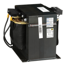 9070T2000D5 – Transformer, Type T, industrial control, 2000VA, 1 phase, 600V primary, 120V secondary, 115C rise