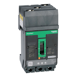 HDA36060U31X – Circuit breaker, PowerPacT H, 60A, 3 pole, 600VAC, 14kA, I-Line, Micrologic 3.2, 80%, ABC