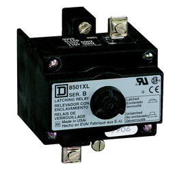 Square D 8501XLV02 120/110 VAC Relay Mechanical Latch Attachment