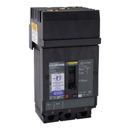 HGA36070SA – Circuit breaker, PowerPacT H, 70A, 3 pole, 600VAC, 18kA, I-Line, thermal magnetic, 80%, shunt, ABC