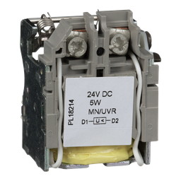 S29410 – Circuit breaker accessory, PowerPacT, undervoltage trip, 24VDC