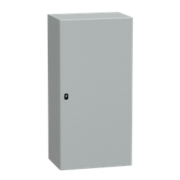 NSYS3D12640 – Wall mounted steel enclosure, PanelSeT S3D, plain door, without mounting plate, 1200x600x400mm, IP66, IK10