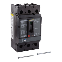 JDL36150C – Circuit breaker, PowerPacT J, 150A, 3 pole, 600VAC, 14kA, lugs, thermal magnetic, 100%