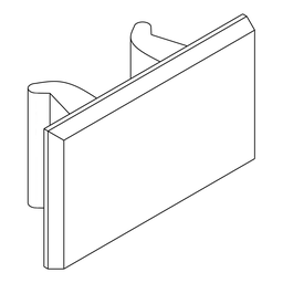 RSLZ5 – marking accessory, Harmony Solid State Relays, Harmony Electromechanical Relays, Clip-in legends, for RSL/SSL sockets, plastic