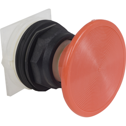 9001SKR25R – Push-button head, Harmony 9001SK, plastic, mushroom 57mm, red, 30mm, spring return