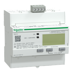 A9MEM3155 – iEM3155 energy meter – 63 A – Modbus – 1 digital I – 1 digital O – multi-tariff – MID