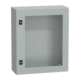 NSYCRN65200T – PanelSeT CRN tspt door w/o mount.plate. H600xW500xD200 IP66 IK08 RAL7035..
