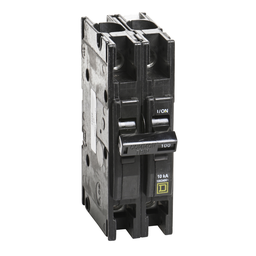 QOU2100B – Mini circuit breaker, QOU, 100A, 2 pole, 120/240VAC, 10kA, bulk pack