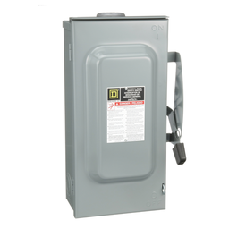 Square D D323NRB Safety Switch Fusible 100A 3P NEMA-3R 240V , Single Throw