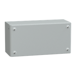 NSYSBM153012 – Metal industrial box plain door H150xW300xD120 IP66 IK10 RAL 7035