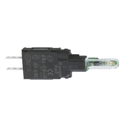 Square D ZB6EB5B 16 mm 12 to 24 VAC/VDC Yellow Integral LED Pilot Light Module