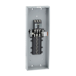 QO330MQ125 – Load center, QO, 3 phase, 30 spaces, 30 circuits, 125A convertible main breaker, NEMA1, QDL