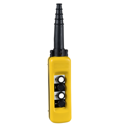 XACA471 – Pendant control station, Harmony XAC, plastic, yellow, 4 push buttons with 1NO