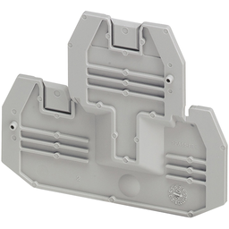 NSYTRACE24 – Cover plate, Linergy TR, 2 level, 2.2mm width, 4 points, for screw terminals NSYTRV24D, grey, Set of 50