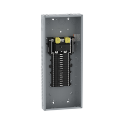 QO132M150P – Load center, QO, 1 phase, 32 spaces, 40 circuits, 150A convertible main breaker, PoN, NEMA1