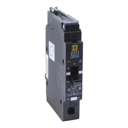 EJB14025 – Mini circuit breaker, E-Frame, 25A, 1 pole, 277VAC, 100kA max, bolt on
