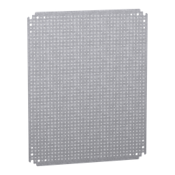 NSYMF65 – Microperforated mounting plate H600xW500 w/holes diam 3,6mm on 12,5mm pitch