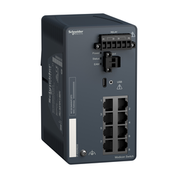 MCSESM083F23F0 – network switch, Modicon Networking, managed, 8 ports for copper