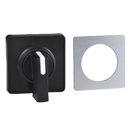 KBC1H – Cam switch operating head, Harmony K1, K2, 22mm, plastic, 45x45mm plate, metallic legend, black handle