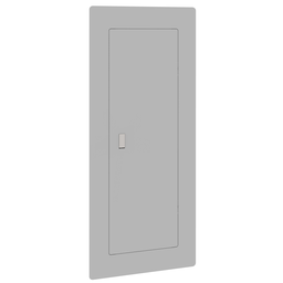 QOCMF42UC – Replacement cover, QO, for 42 space load center, mono flat, combination flush and surface, gray
