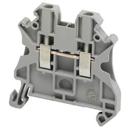NSYTRV22 – Terminal block, Linergy TR, grey, 2.5mm2, passthrough, 2 points, set of 10
