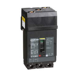 HGA36060 – Circuit breaker, PowerPacT H, 60A, 3 pole, 600VAC, 18kA, I-Line, thermal magnetic, 80%, ABC