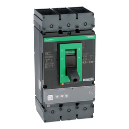 LGF36250U31X – Circuit breaker, PowerPacT L, 250A, 3 pole, 600VAC, 18kA, busbar, MicroLogic 3.3, 80%