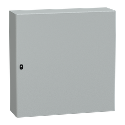 NSYS3D101030 – Wall mounted steel enclosure, PanelSeT S3D, plain door, without mounting plate, 1000x1000x300mm, IP66, IK10