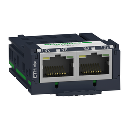 ZBRCETH – Modbus TCP communication module for ZBRN1, Harmony XB5R, 2 Ethernet RJ45 connectors