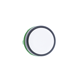 ZB5AA1 – Head for non illuminated push button, Harmony XB5, plastic, flush, white, 22mm, spring return, unmarked