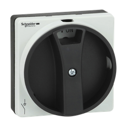 VLSH1S5B – Disconnect switch, TeSys VLS, recessed rotary handle, screw mounting, 65×65 mm, black handle, 5 mm shaft