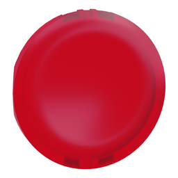 ZBW9143 – Head for illuminated push button, Harmony XB4, Harmony XB5, red, 22mm, universal LED, plain lens, unmarked