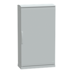 NSYPLAZT1273G – Floor standing polyester enclosure, Thalassa PLA, open bottom, ventilated canopy, 1250x750x320mm, IP44, IK10