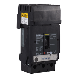 JJA36250U31X – Circuit breaker, PowerPacT J, 250A, 3 pole, 600VAC, 25kA, I-Line, Micrologic 3.2, 80%, ABC