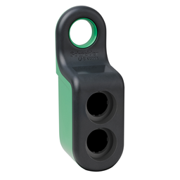 ZBRM22 – Empty handy box for mobile use, Harmony XB5R, plastic, green, 2 cut outs