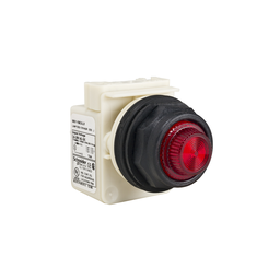 9001SKP35LRR31 – Pilot light, Harmony 9001SK, plastic, polycarbonate, fresnel lens, red, 30mm, LED red, 24…28V