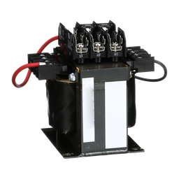 9070TF350D3 – Industrial control transformer, Type TF, 1 phase, 350VA, 208V primary, 120V secondary, 50/60Hz