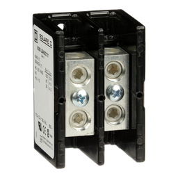 9080LBA262101 – Power distribution block, Linergy, 2 pole, 1 line, 1 load, 175A Cu, 135A Al, 600V