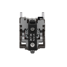 XB4BVB4 – Pilot light, Harmony XB4,metal, red, 22mm, universal LED, plain lens, 24V AC DC