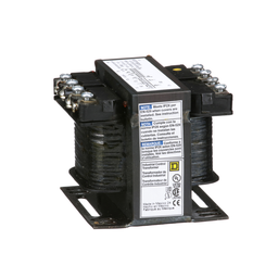 9070T100D13 – Transformer, Type T, industrial control, 100VA, 1 phase, 120V primary, 12/24V secondary, 55C rise