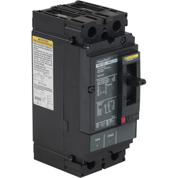 HGL26020 – Circuit breaker, PowerPacT H, 20A, 2 pole, 600VAC, 18kA, lugs, thermal magnetic, 80%