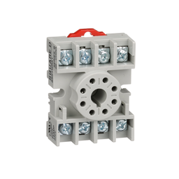 8501NR51B – Plug in relay, Type N, relay socket, 8 tubular pin, single tier, for 8510KP relays and 9050JCK timers, bulk packaged