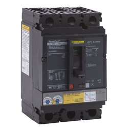 HJL36150M74 – Motor circuit protector, PowerPacT H, 150A, 3 pole, 600VAC, 25kA, lugs, thermal magnetic, 80%
