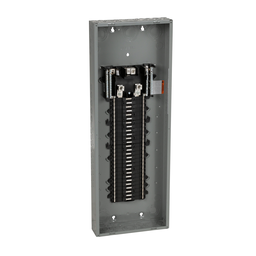 QO154L225PG – Load center, QO, 1 phase, 54 spaces, 64 circuits, 225A convertible main lugs, PoN, NEMA1, gnd bar