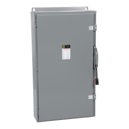 H366AWK – Safety switch, heavy duty, fusible, 600A, 3 wire, 3 pole, 500hp, 600VAC/DC, NEMA 12