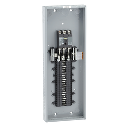 QO342MQ200 – Load center, QO, 3 phase, 42 spaces, 42 circuits, 200A convertible main breaker, NEMA1, QDL