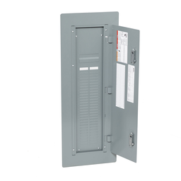 QOCMF60UC – Replacement cover, QO, for 60 space load center, mono flat, combination flush and surface, gray