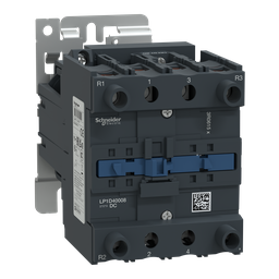 LP1D40008GD – IEC contactor, TeSys Deca, nonreversing, 60A resistive, 4 pole, 2 NO and 2 NC, 125VDC coil, open style