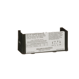 QON2TR – Load center interior, QO, mounting base, 1 phase, 2 spaces, no neutral