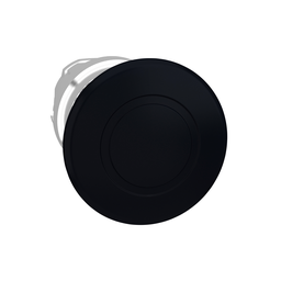 ZB4BT2 – Mushroom push button head 40mm, Harmony XB4, metal, black, 22mm, latching push pull